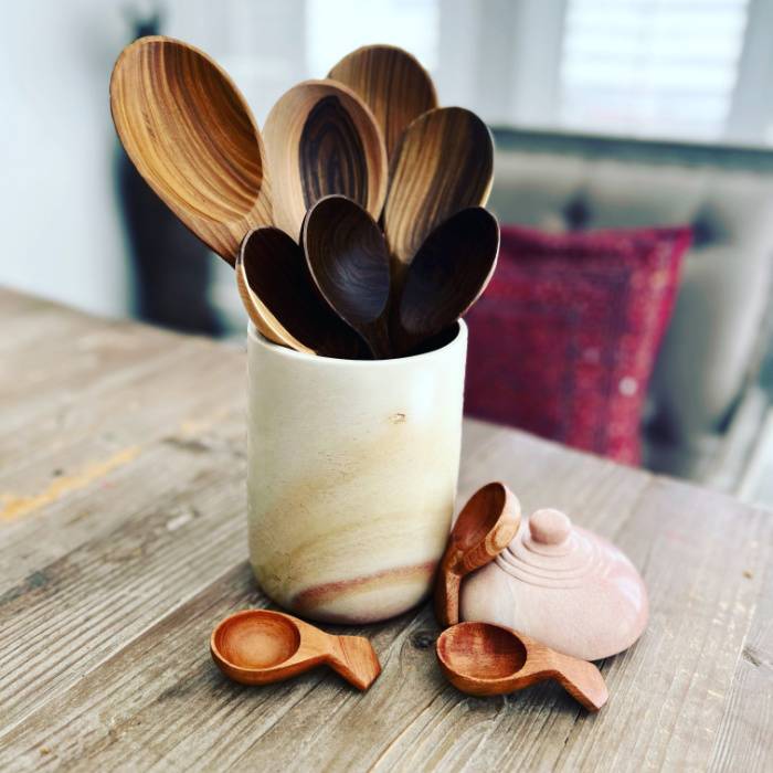 Wooden Scoops and Spoons