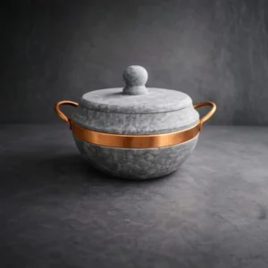 Soapstone Concave Pot