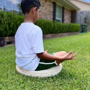 Zafu Ikeda Yoga Meditation Cushion 20 inch/50 cm Diameter