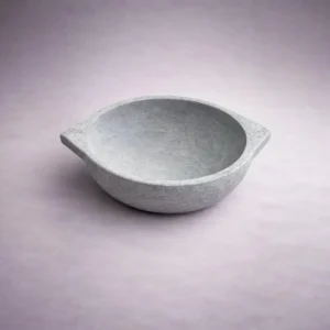 Soapstone Pan/ Kadai for Frying and Sauteing